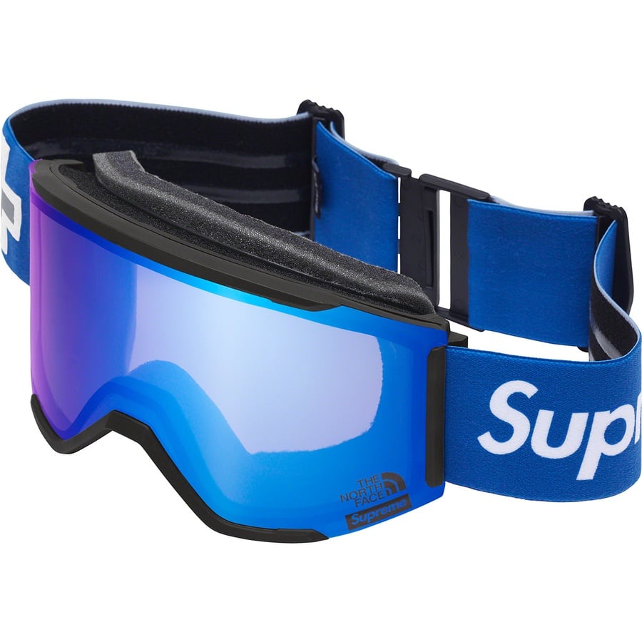 Details on Supreme The North Face SmithRescue Goggles Blue from spring summer 2022 (Price is $258)