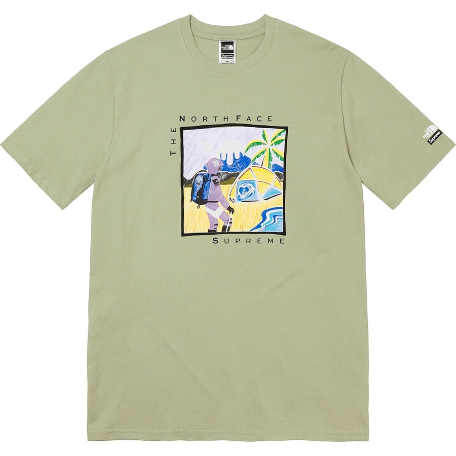 Details on Supreme The North FaceSketch S S Top Sage from spring summer
                                                    2022 (Price is $58)