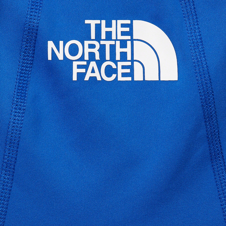 Details on Supreme The North FaceBase Layer L S Top Blue from spring summer
                                                    2022 (Price is $98)