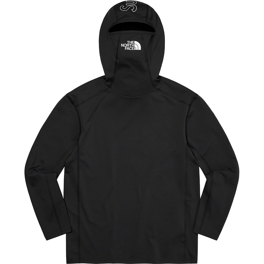 Details on Supreme The North FaceBase Layer L S Top Black from spring summer 2022 (Price is $98)