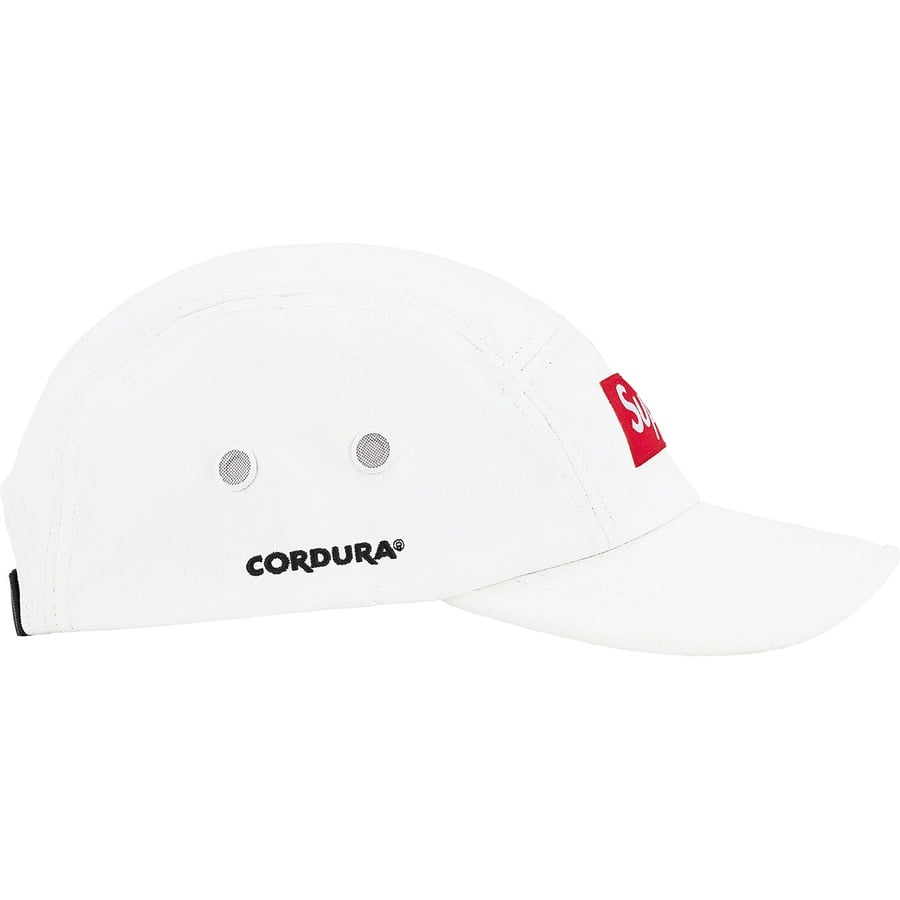 Details on Coated Cordura Camp Cap White from spring summer
                                                    2022 (Price is $54)