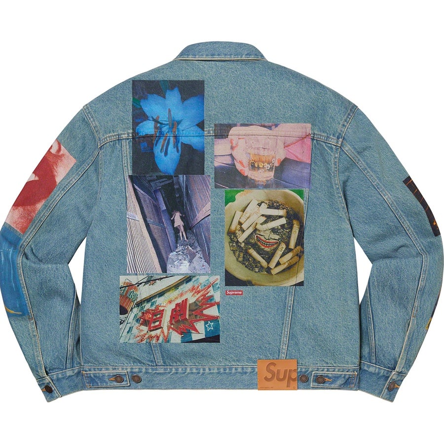 Details on Daidō Moriyama Denim Trucker Jacket Blue from spring summer
                                                    2022 (Price is $268)