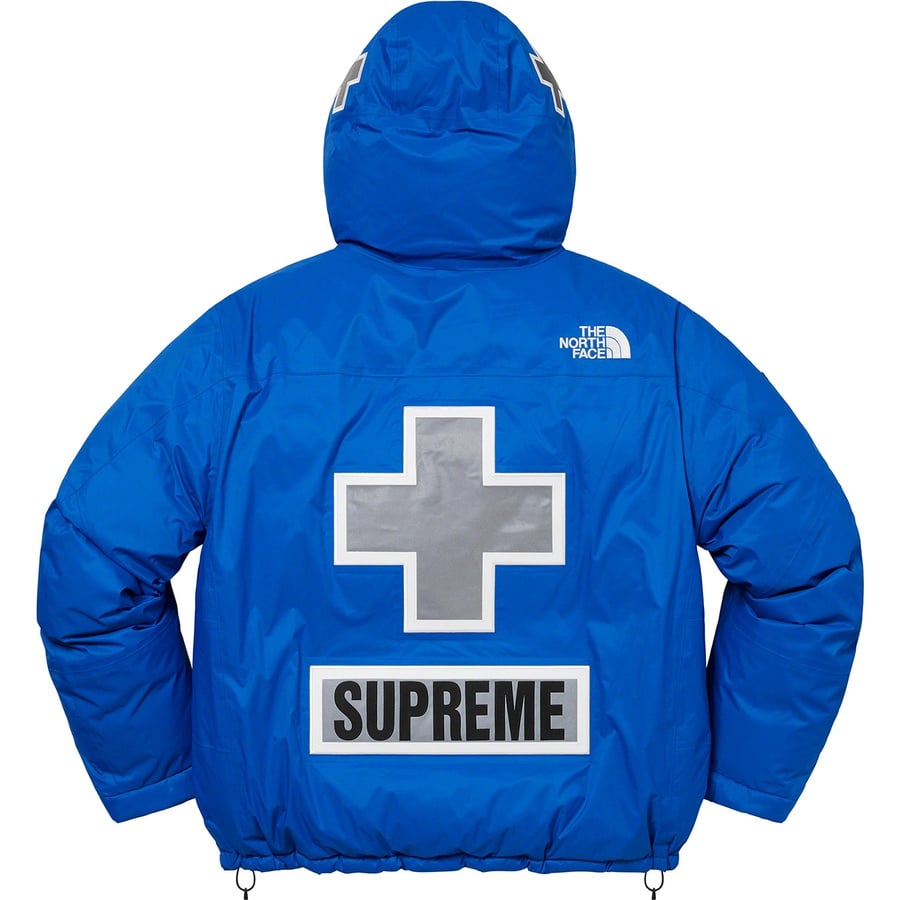 Details on Supreme The North FaceSummit Series Rescue Baltoro Jacket Blue from spring summer
                                                    2022 (Price is $498)