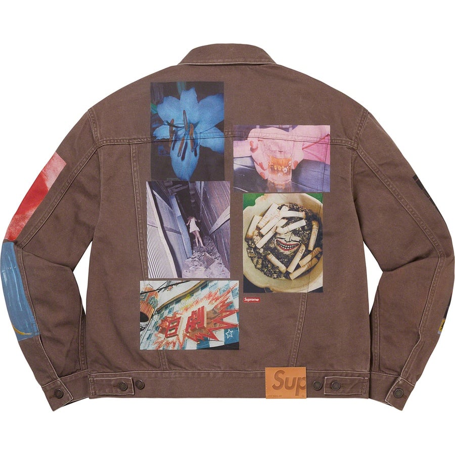 Details on Daidō Moriyama Denim Trucker Jacket Brown from spring summer
                                                    2022 (Price is $268)