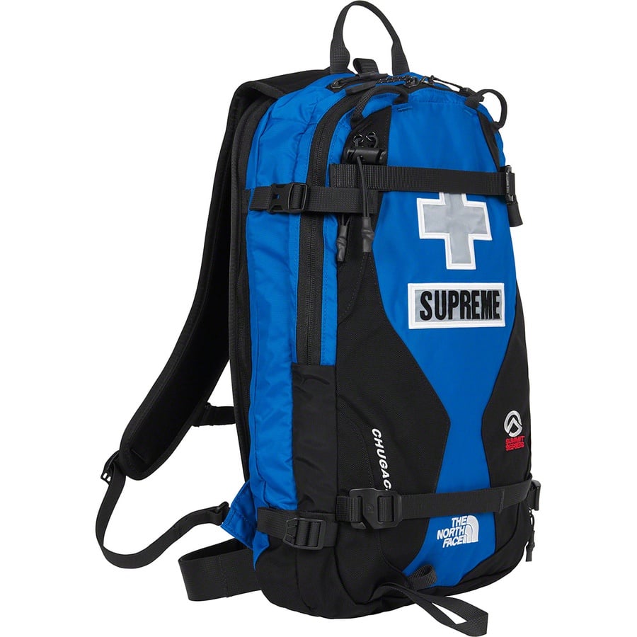 Details on Supreme The North FaceSummit Series Rescue Chugach 16 Backpack Blue from spring summer
                                                    2022 (Price is $168)