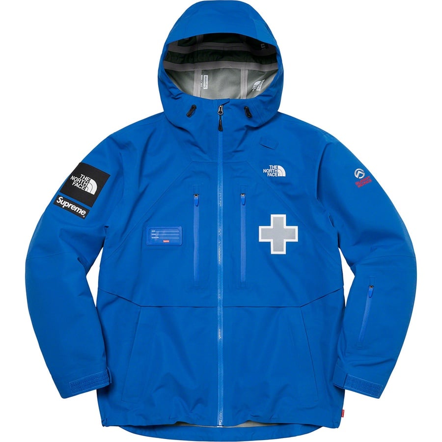 Details on Supreme The North FaceSummit Series Rescue Mountain Pro Jacket Blue from spring summer 2022 (Price is $398)