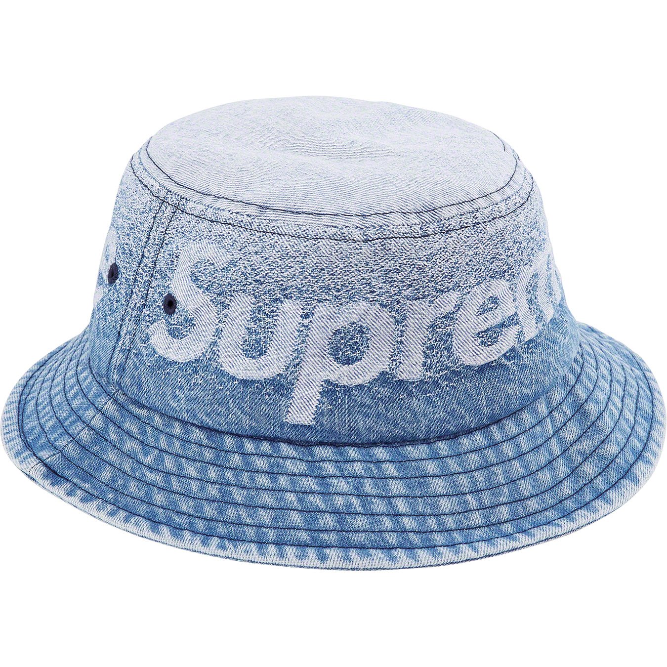 Supreme Fade Jacquard Denim Crusher Blue