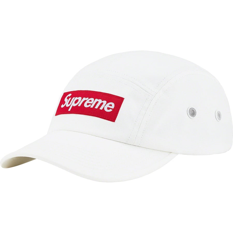 Details on Coated Cordura Camp Cap White from spring summer
                                                    2022 (Price is $54)