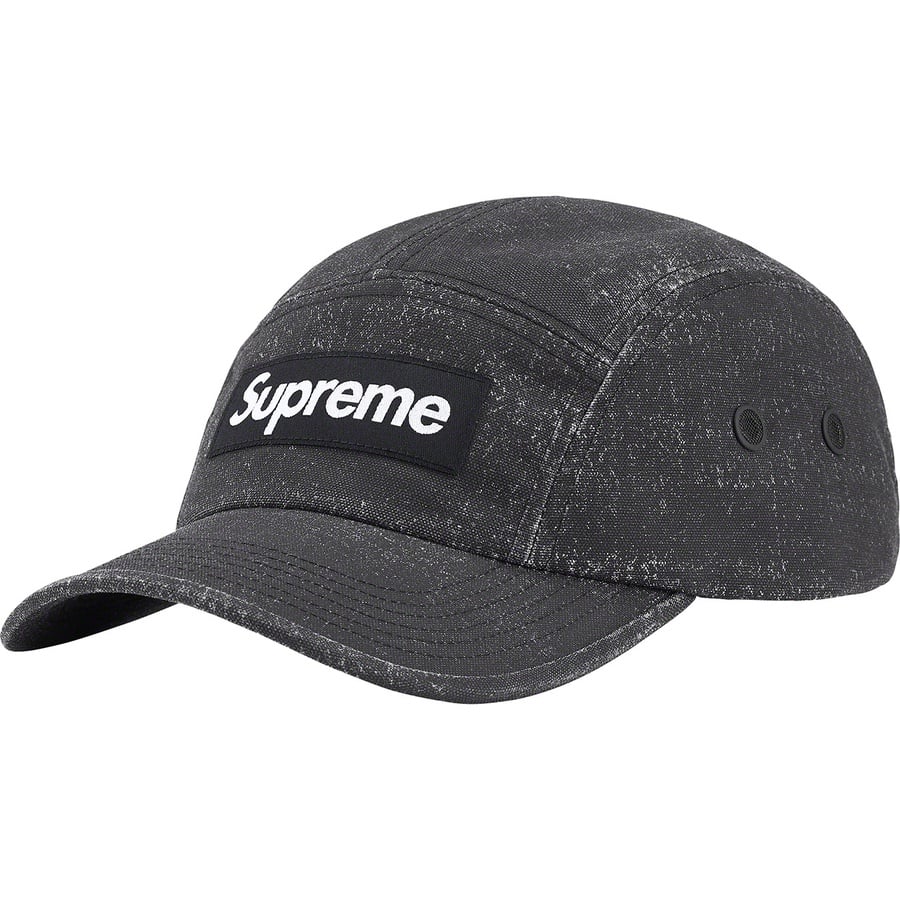 Details on Coated Cordura Camp Cap Black from spring summer
                                                    2022 (Price is $54)