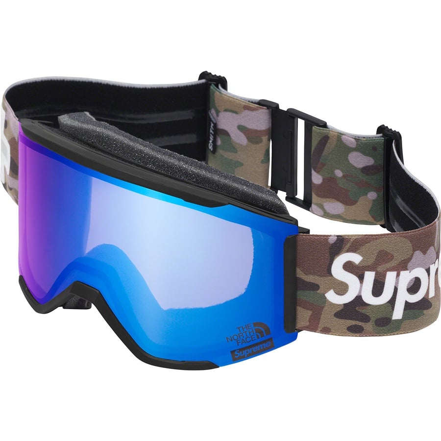 Details on Supreme The North Face SmithRescue Goggles Multi Camo from spring summer
                                                    2022 (Price is $258)