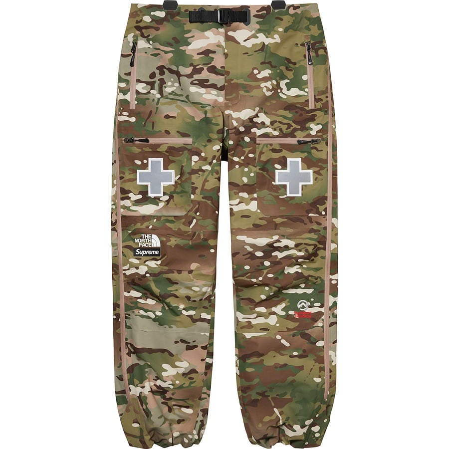 Details on Supreme The North FaceSummit Series Rescue Mountain Pant Multi Camo from spring summer
                                                    2022 (Price is $298)