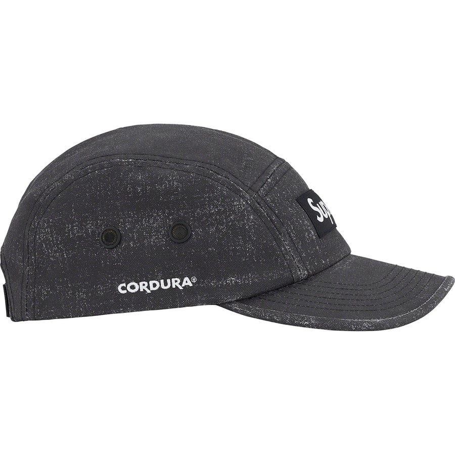 Details on Coated Cordura Camp Cap Black from spring summer
                                                    2022 (Price is $54)