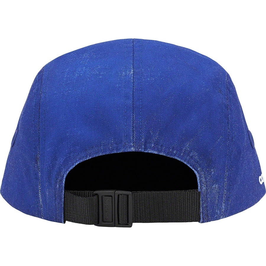 Details on Coated Cordura Camp Cap Royal from spring summer
                                                    2022 (Price is $54)