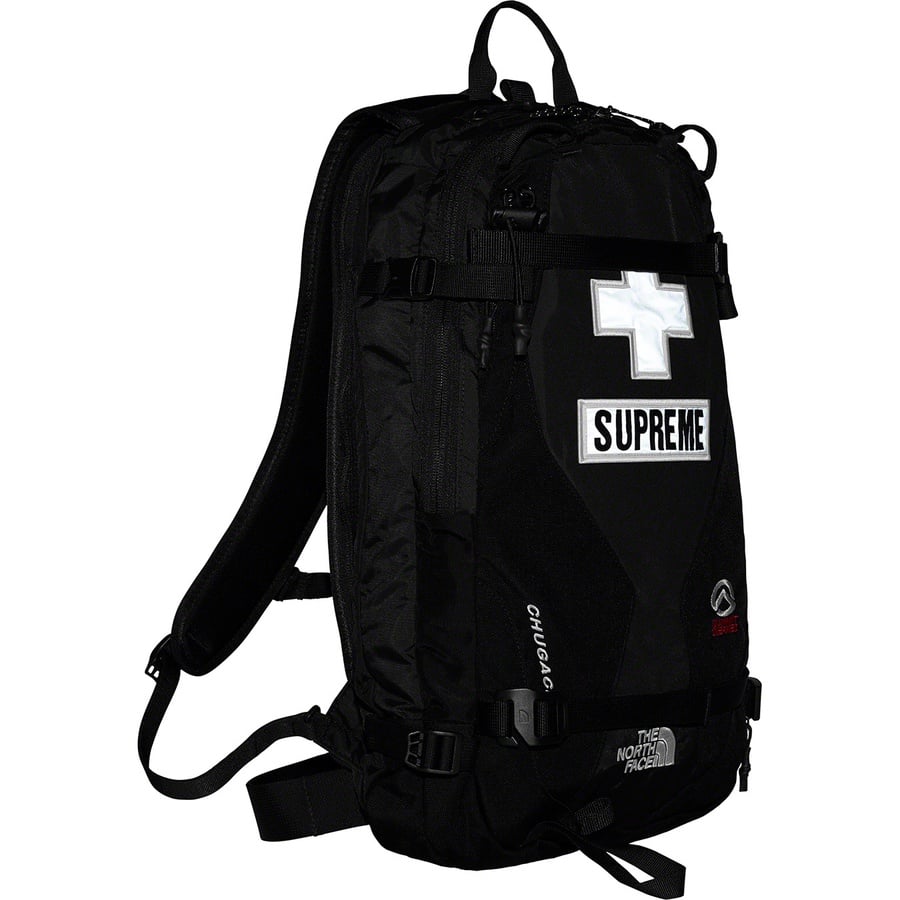 Details on Supreme The North FaceSummit Series Rescue Chugach 16 Backpack Black from spring summer 2022 (Price is $168)