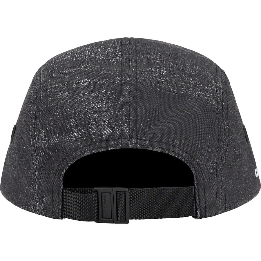 Details on Coated Cordura Camp Cap Black from spring summer
                                                    2022 (Price is $54)