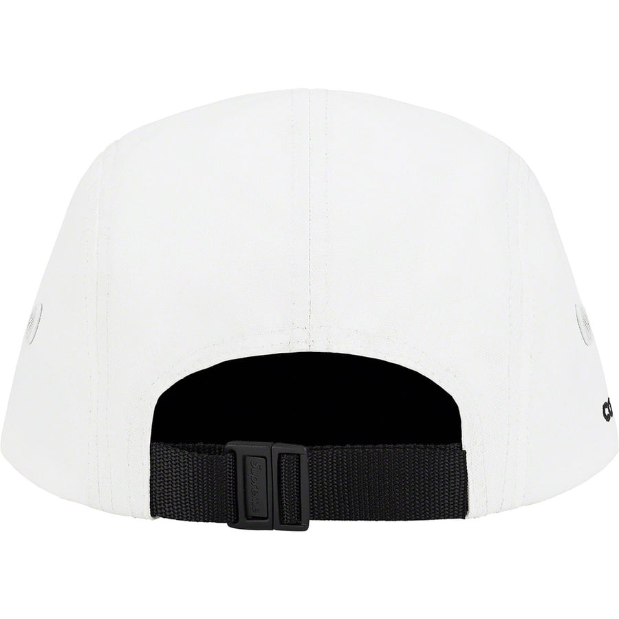 Details on Coated Cordura Camp Cap White from spring summer
                                                    2022 (Price is $54)