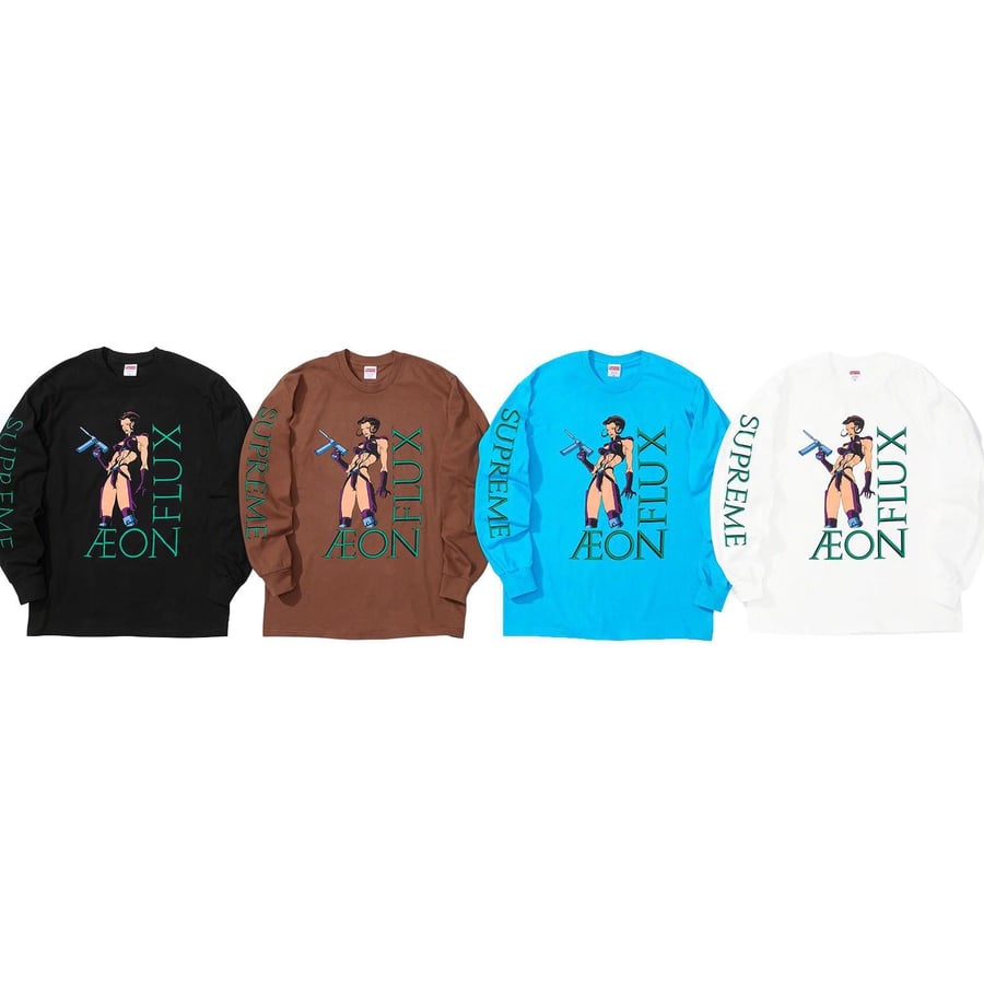 Supreme Aeon Flux L S Tee releasing on Week 6 for spring summer 22