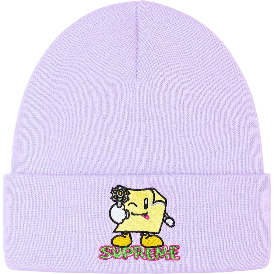 Details on Sticky Note Beanie Lavender from spring summer 2022 (Price is $38)