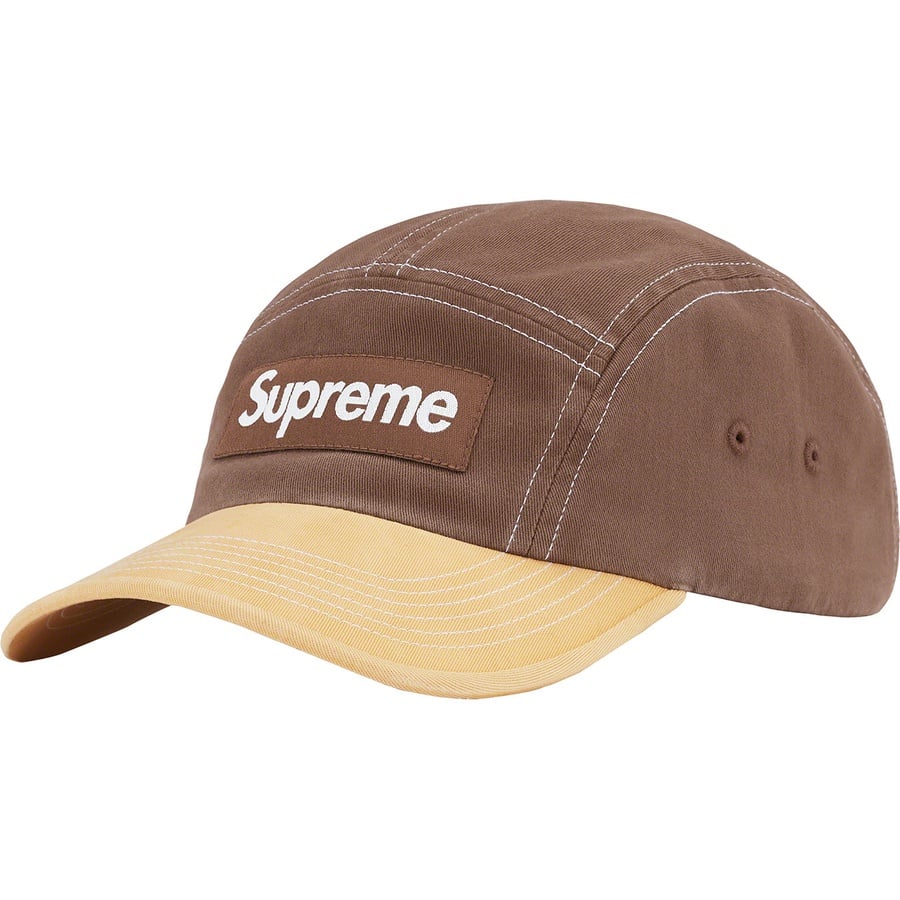 Details on 2-Tone Twill Camp Cap Brown from spring summer
                                                    2022 (Price is $48)