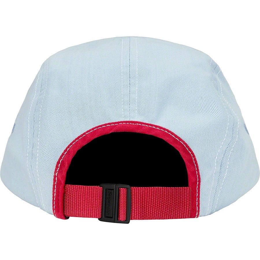 Details on 2-Tone Twill Camp Cap Light Blue from spring summer
                                                    2022 (Price is $48)