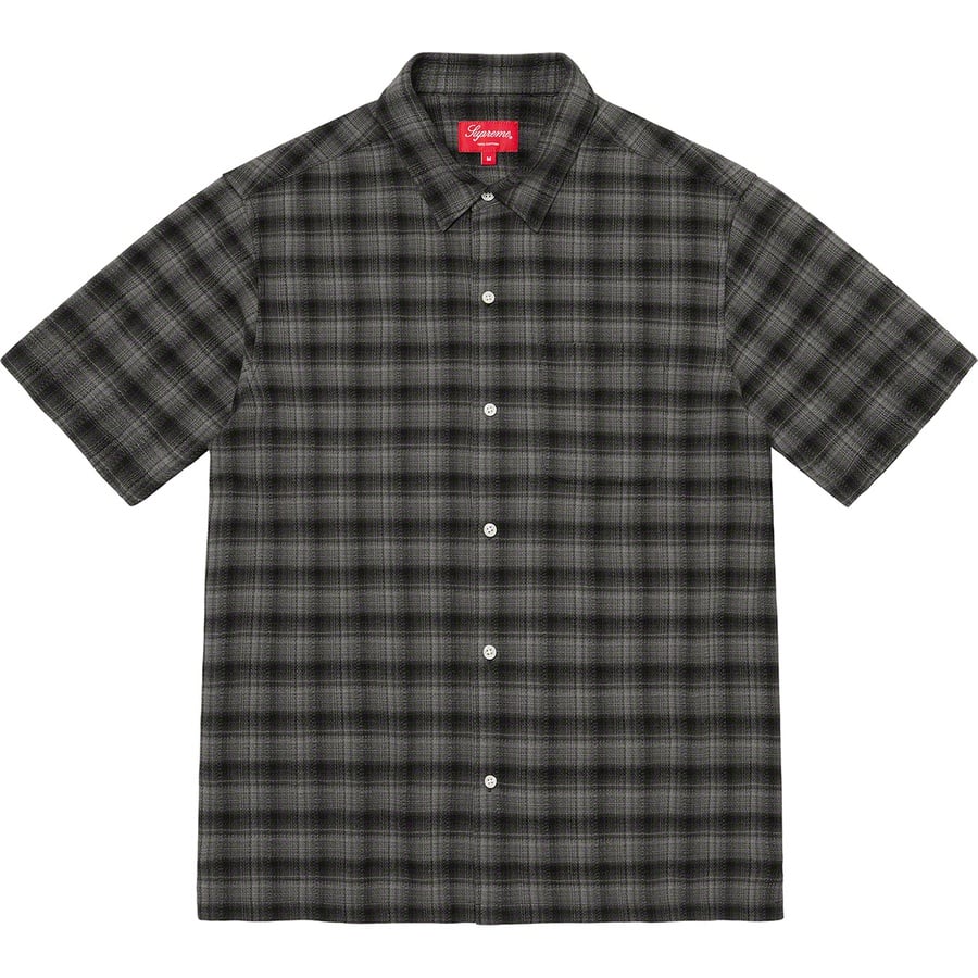 Details on Plaid S S Shirt Black from spring summer 2022 (Price is $128)