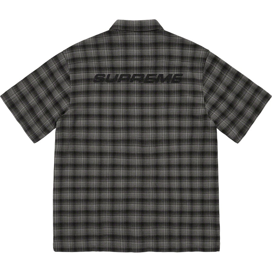 Details on Plaid S S Shirt Black from spring summer
                                                    2022 (Price is $128)