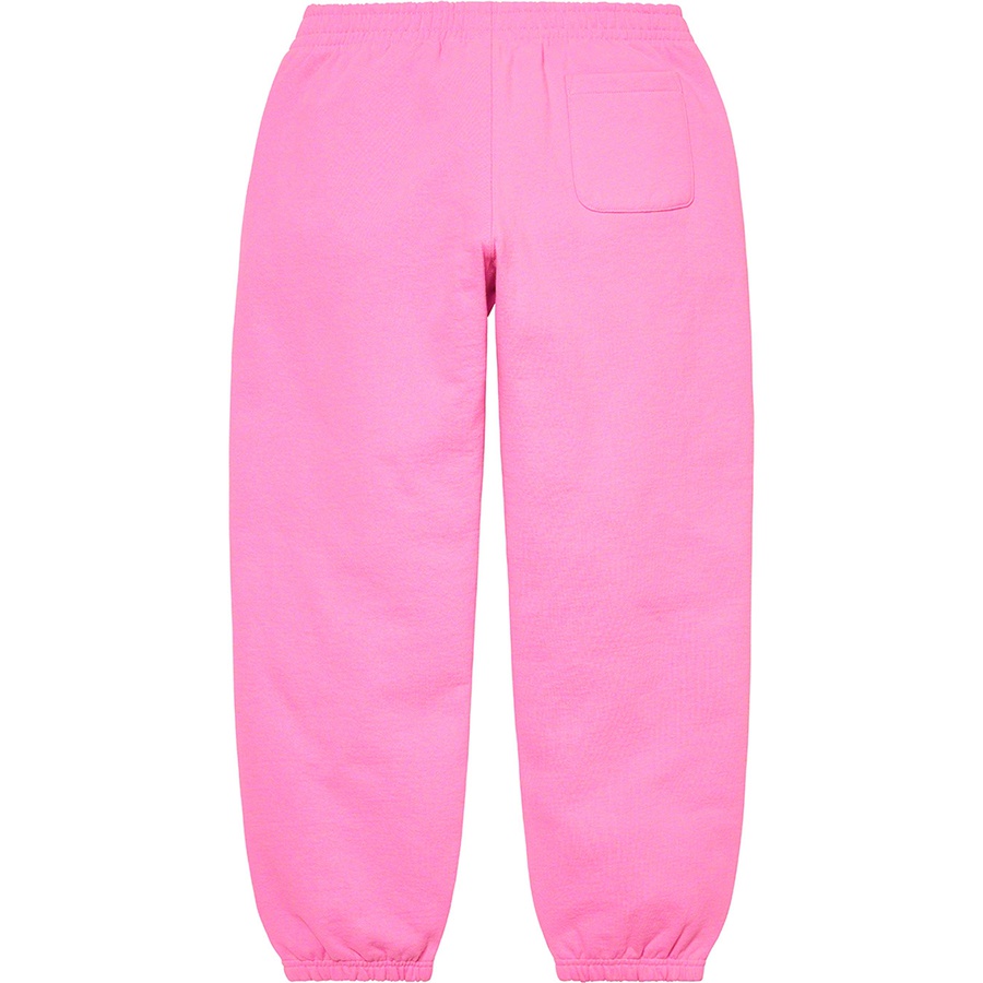 Details on Small Box Sweatpant Bright Pink from spring summer 2022 (Price is $148)