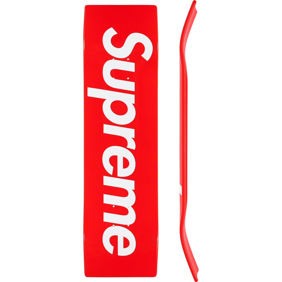 Details on Uncut Box Logo Skateboard Red - 8.25" x 30.625"  from spring summer
                                                    2022 (Price is $68)