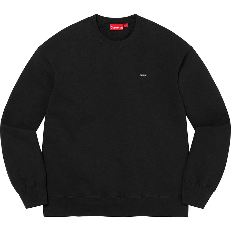 Details on Small Box Crewneck Black from spring summer
                                                    2022 (Price is $138)