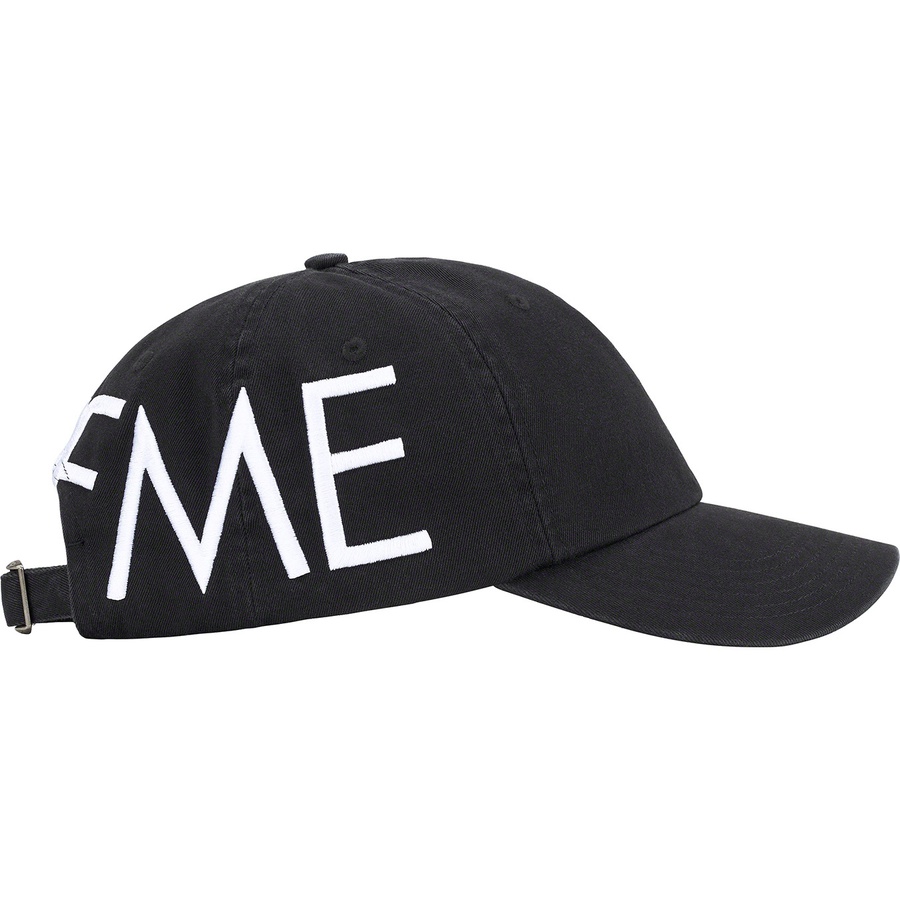 Supreme Spread 6-Panel (SS22) - Black - $48