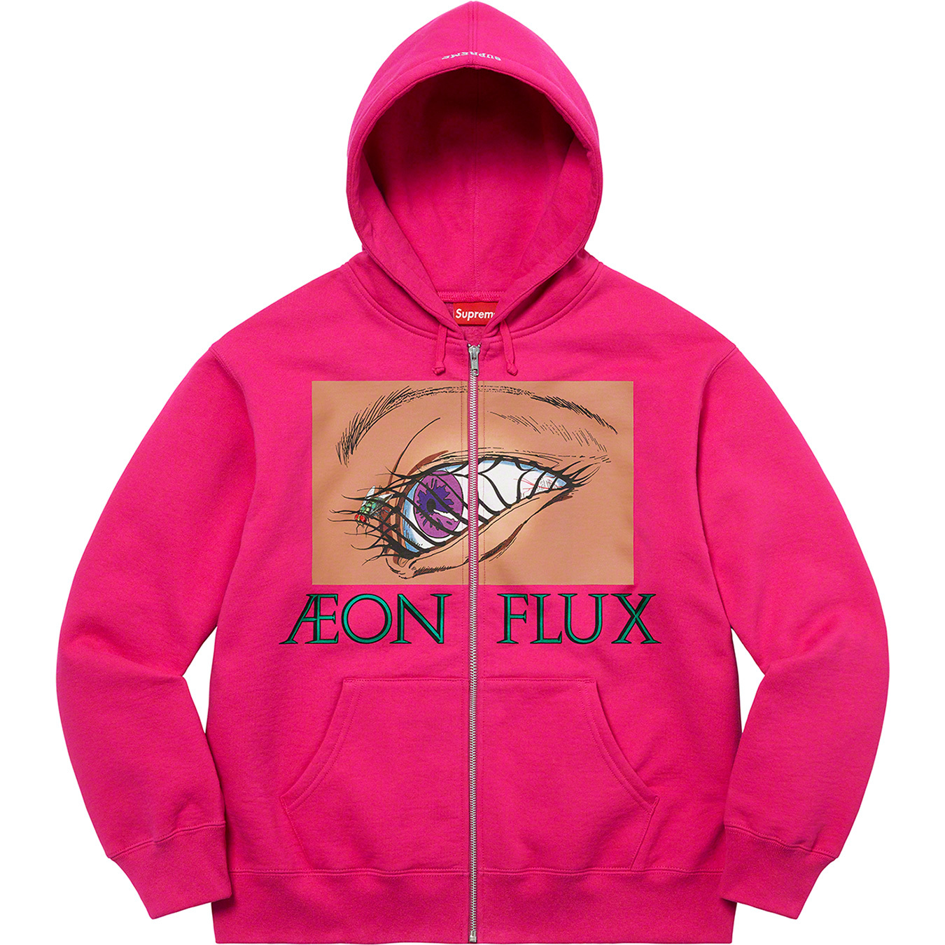 Aeon Flux Zip Up Hooded Sweatshirt - spring summer 2022 - Supreme