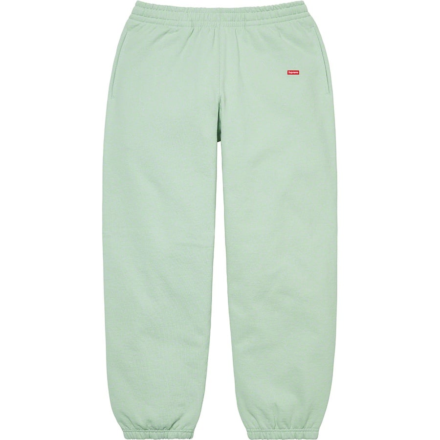 Details on Small Box Sweatpant Mint from spring summer
                                                    2022 (Price is $148)