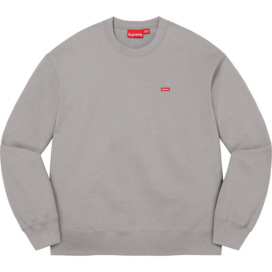 Supreme Small Box Crewneck (SS22) - Grey - $138