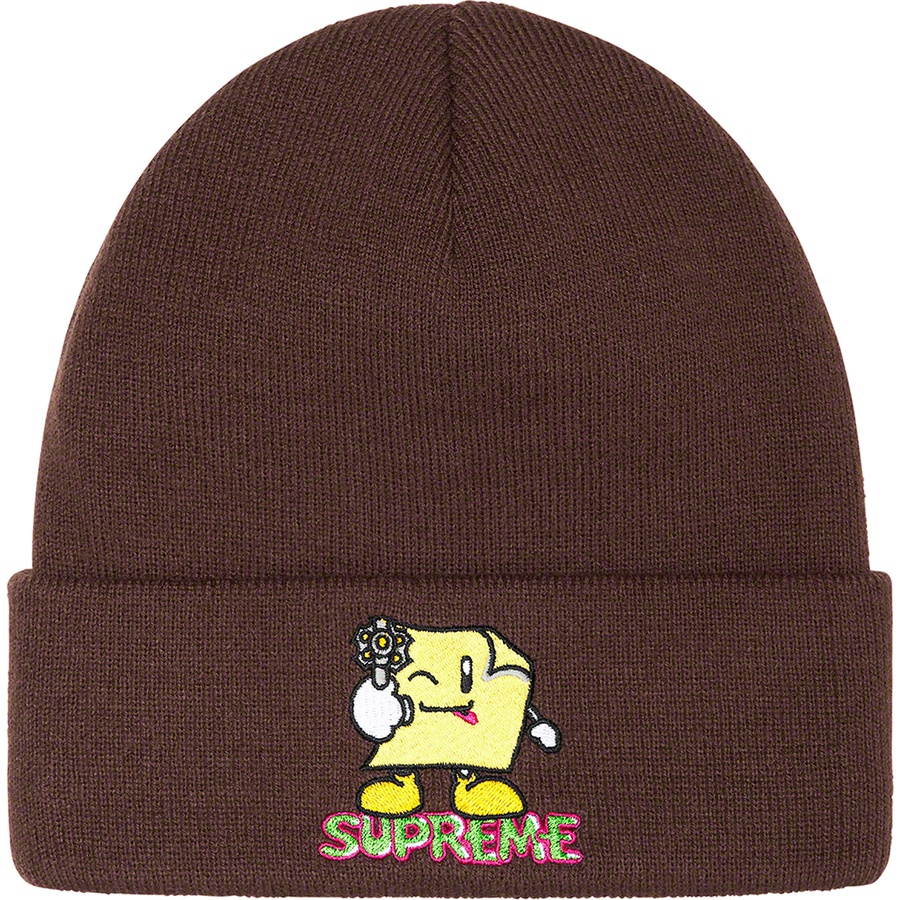 Details on Sticky Note Beanie Brown from spring summer
                                                    2022 (Price is $38)