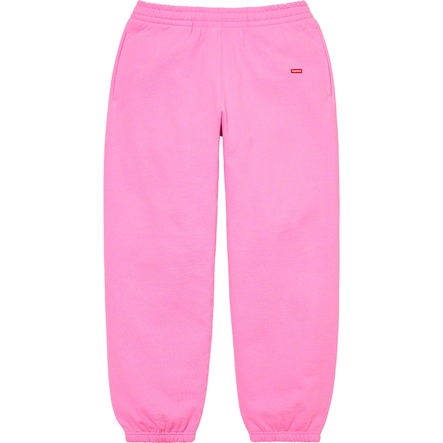 Details on Small Box Sweatpant Bright Pink from spring summer 2022 (Price is $148)