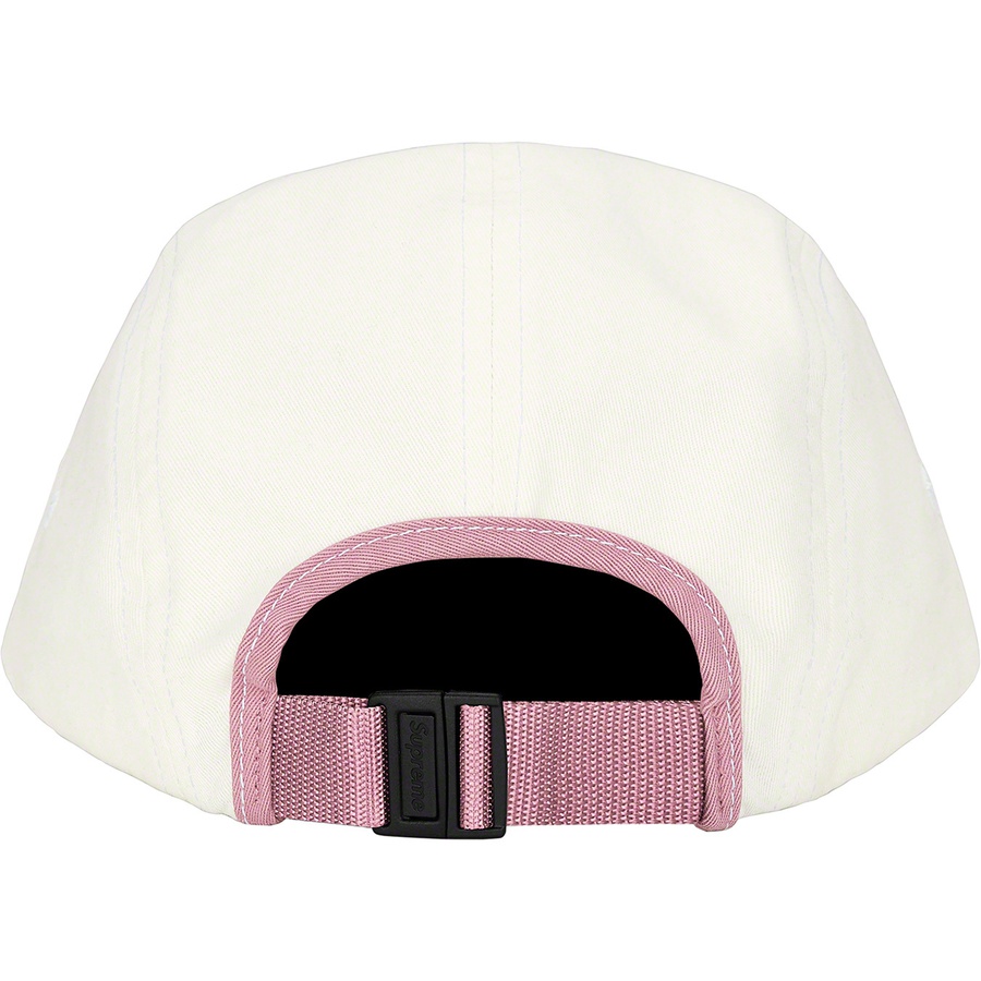 Details on 2-Tone Twill Camp Cap White from spring summer 2022 (Price is $48)