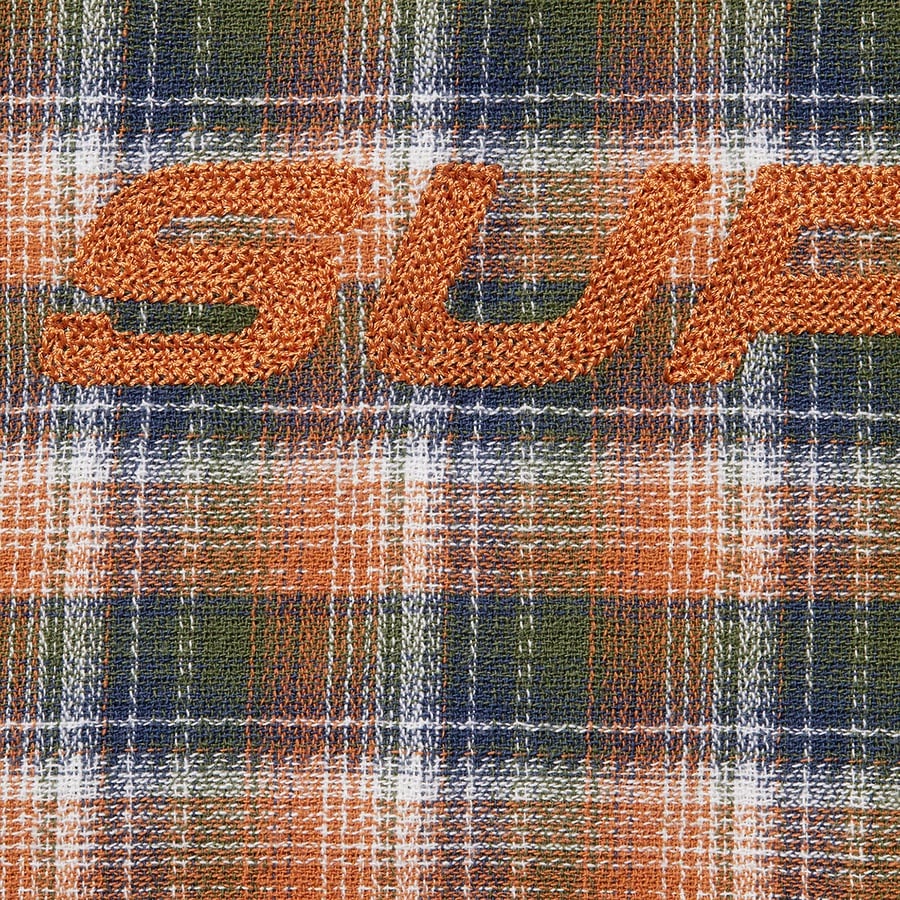 Details on Plaid S S Shirt Orange from spring summer
                                                    2022 (Price is $128)