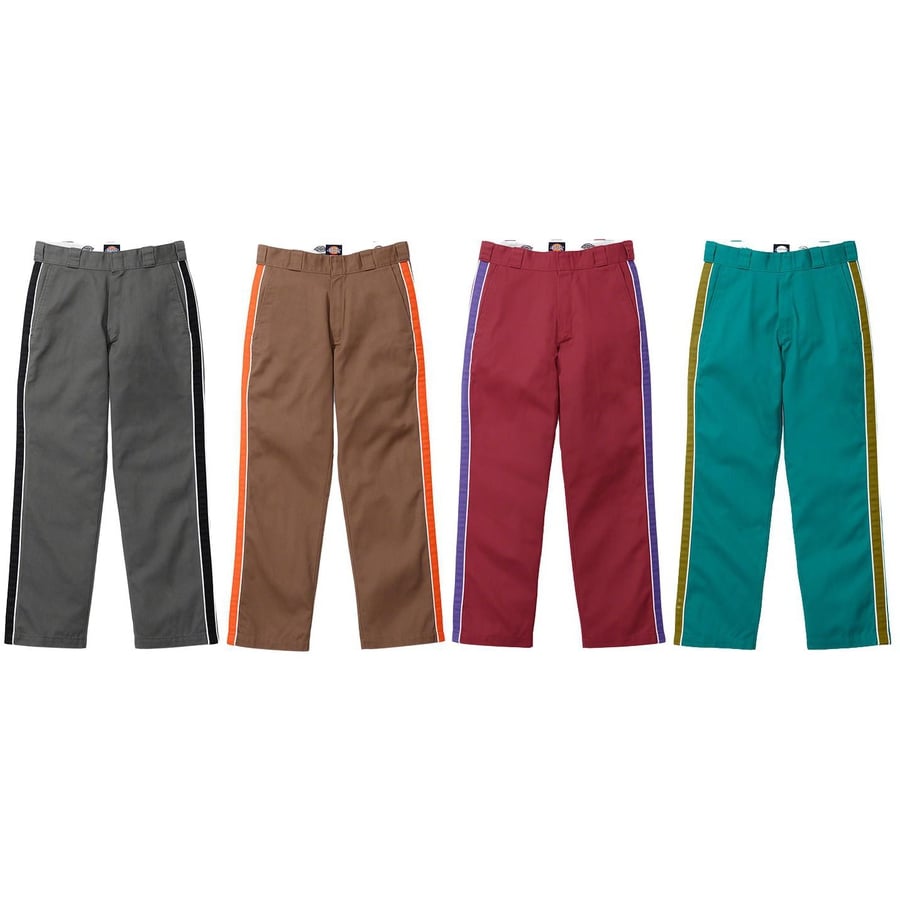 Supreme Supreme Dickies Stripe 874 Work Pant releasing on Week 7 for spring summer 2022