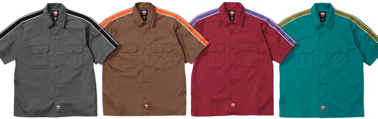 Supreme/Dickies Stripe Work Shirt