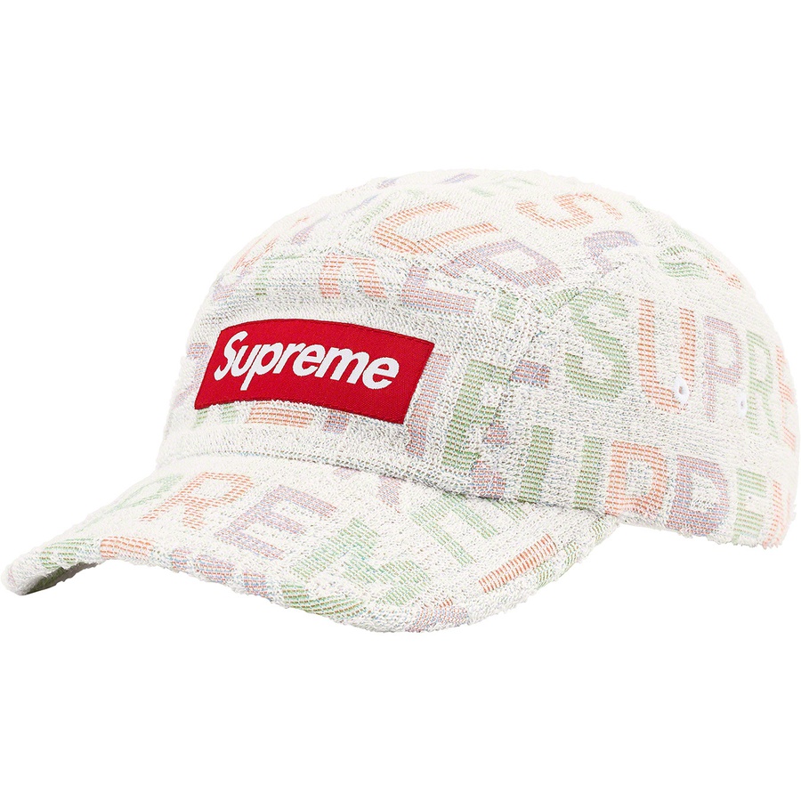 Details on Terry Spellout Camp Cap White from spring summer 2022 (Price is $48)