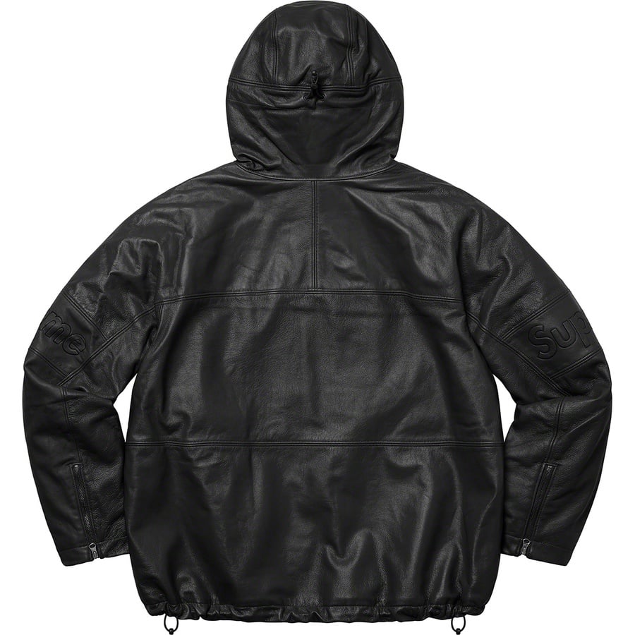 Details on GORE-TEX Leather Jacket Black from spring summer
                                                    2022 (Price is $768)