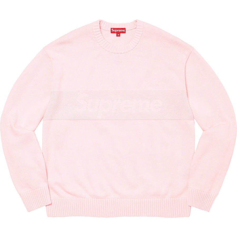 Details on Tonal Paneled Sweater Pink from spring summer
                                                    2022 (Price is $138)