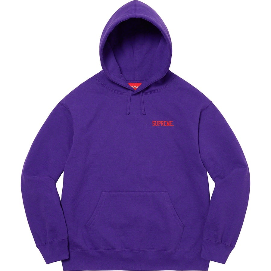 Details on Ralph Steadman Skull Hooded Sweatshirt Purple from spring summer
                                                    2022 (Price is $178)