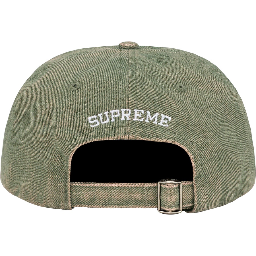 Details on Washed Twill 6-Panel Green from spring summer 2022 (Price is $48)