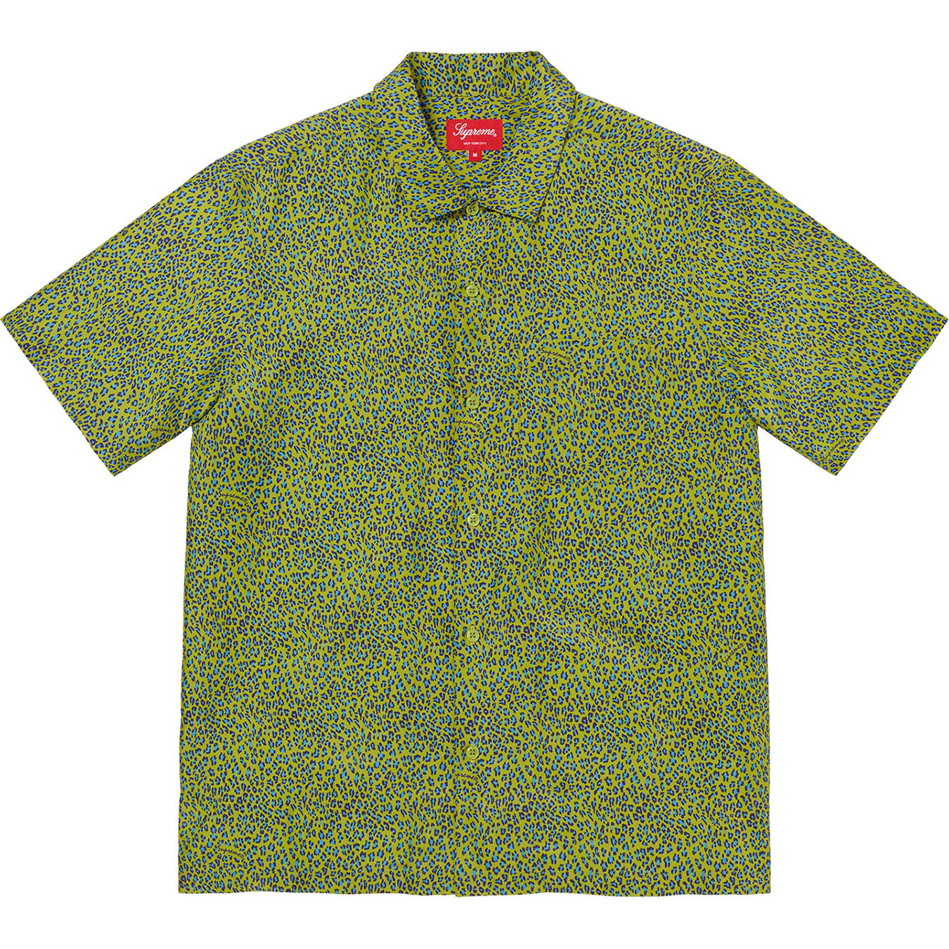 Leopard Silk S S Shirt - spring summer 2022 - Supreme