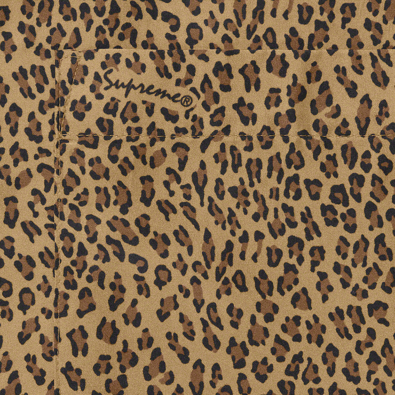 Leopard Silk S/S Shirt - Supreme Community