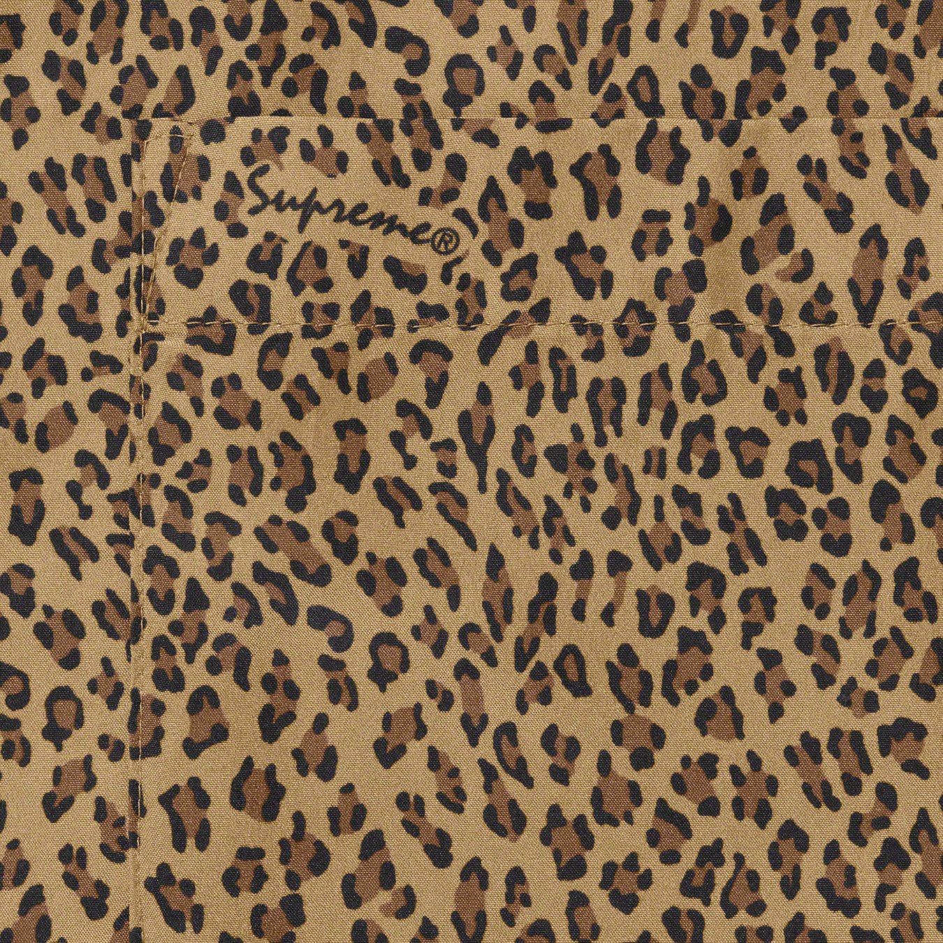 Leopard Silk S S Shirt - spring summer 2022 - Supreme