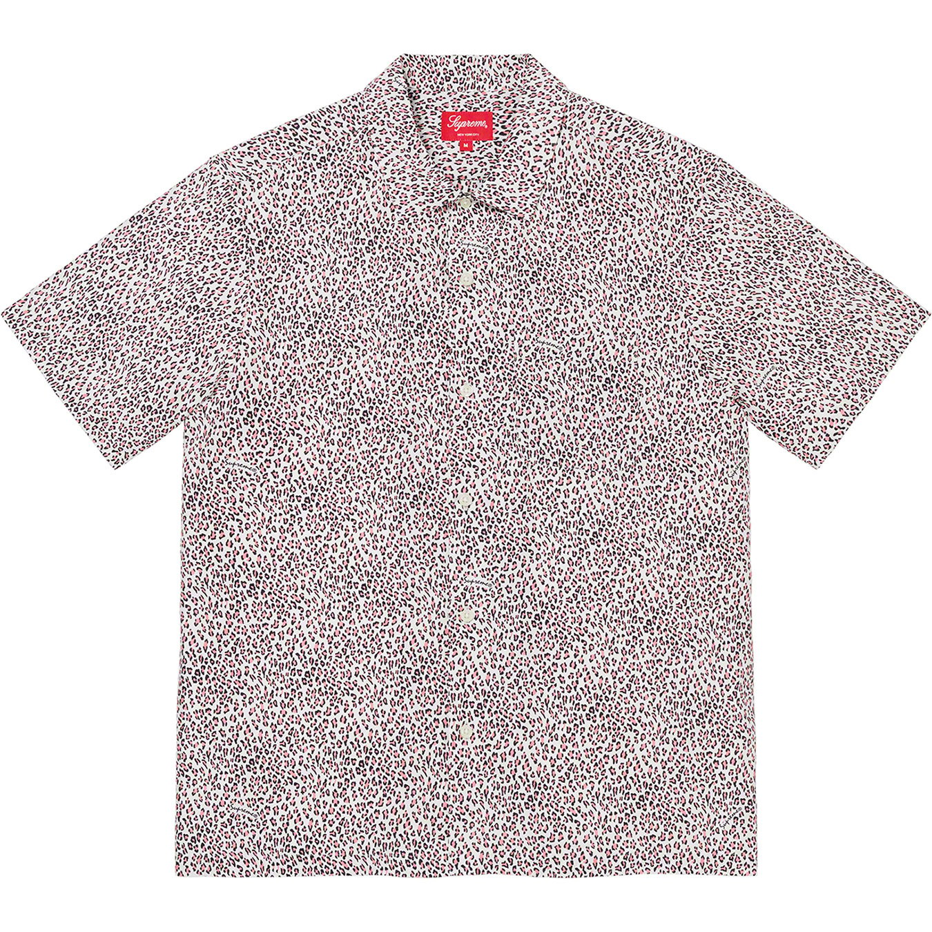 Leopard Silk S S Shirt - spring summer 2022 - Supreme