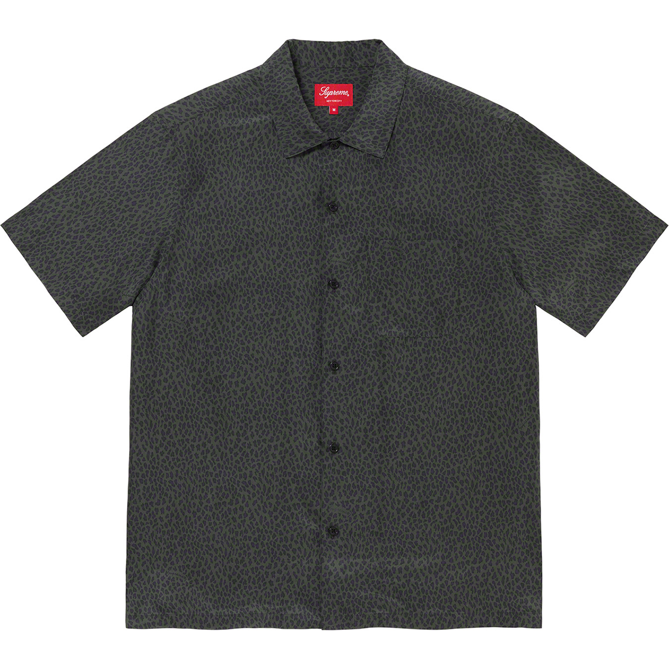 Leopard Silk S S Shirt - spring summer 2022 - Supreme