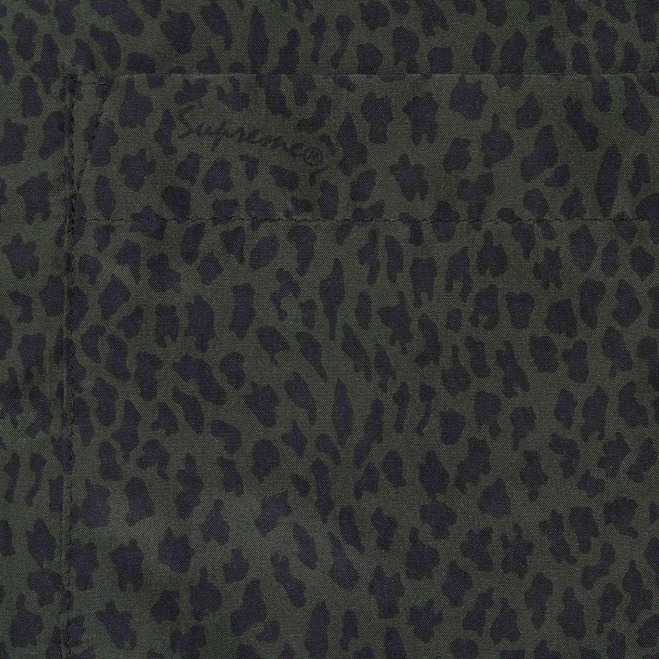 Leopard Silk S S Shirt - spring summer 2022 - Supreme